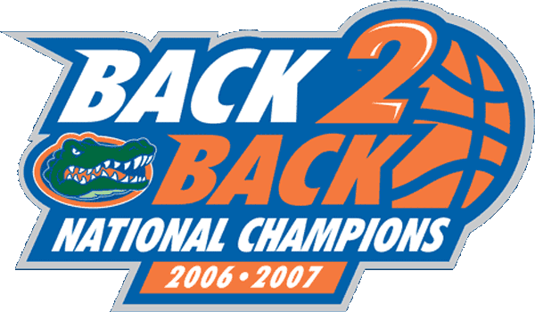 Florida Gators 2007 Champion Logo iron on transfers for T-shirts